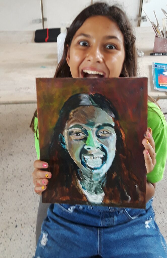 2018 river zelfportret